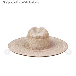 Lack of Color Palma Wide Fedora - Straw